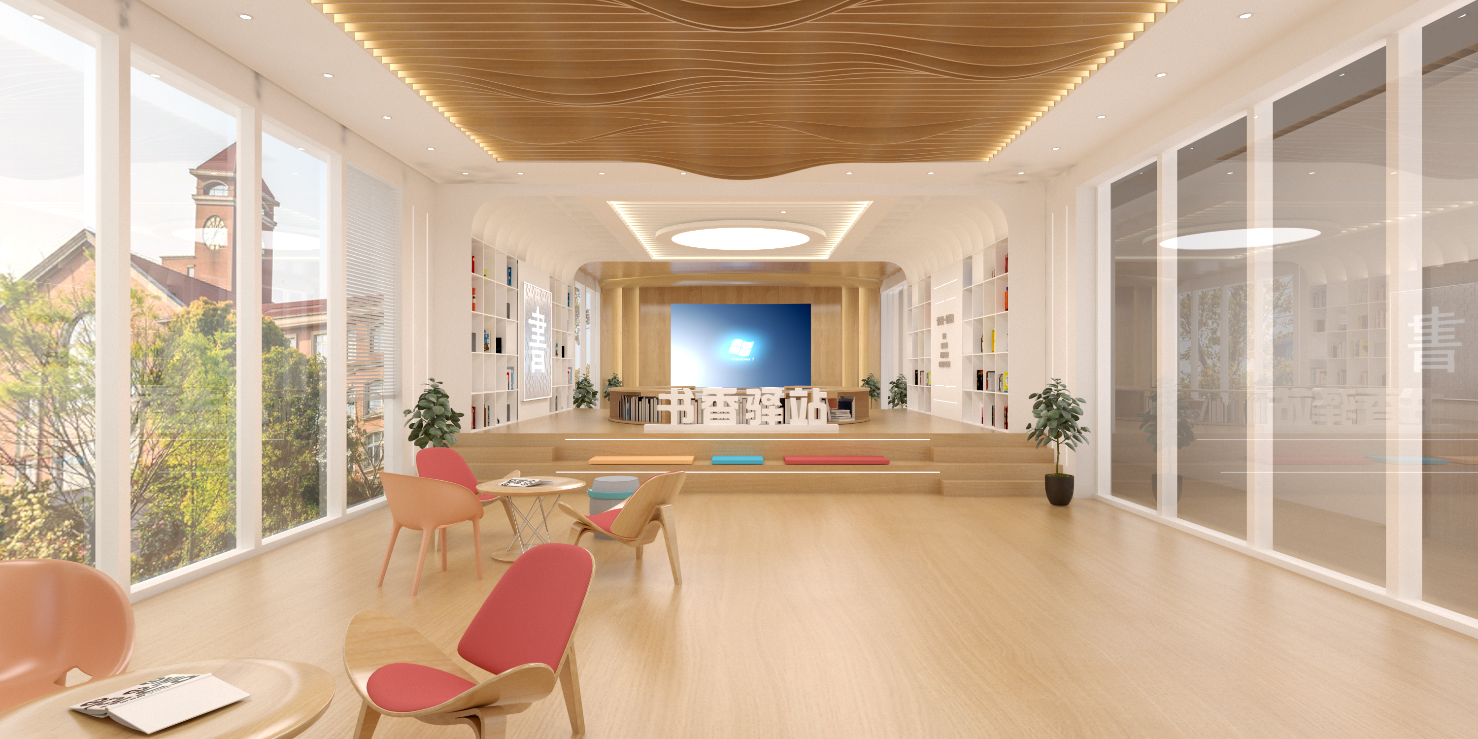 抚州书香驿站文化空间